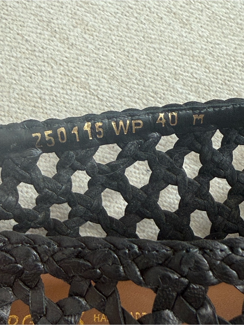 Margaux ‘Woven Paz’ flats - Picture 4 of 5